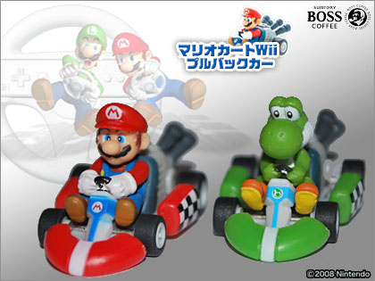 ｢マリオカートWii プルバックカー コレクション(全10種)｣がスタート