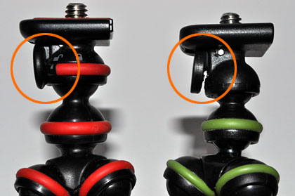 カメラ用クネクネ三脚「CAMERA TRIPOD」と「ゴリラポッド（Gorillapod）」の違いって？