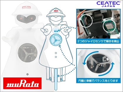 ムラタセイコちゃん大人気！：CEATEC