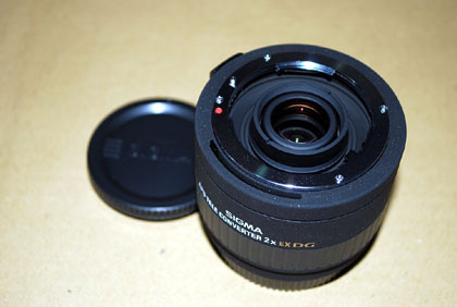 「Nikon D60 with SIGMA 50-500mm モニター日記-2」テレコン（APO TELE CONVERTER EX）を付けてみた