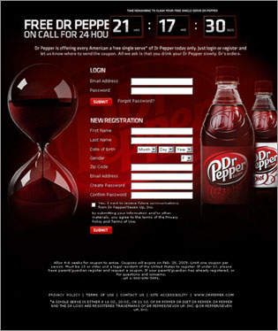 「ドクターペッパー（Dr Pepper）」を無料配布！？