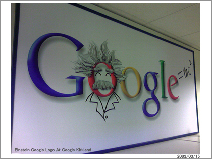 Einstein Google Logo