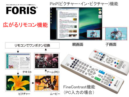 新発売「FORIS」は、EIZOが提案するLOHAS（ロハス）な一台