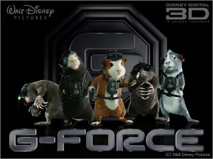 「G-Force（Gフォース）」の公式サイトがオープン！予告最高！