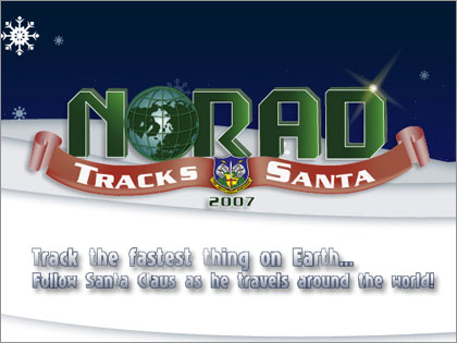 NORAD TRACKS SANTA 2007　YouTube