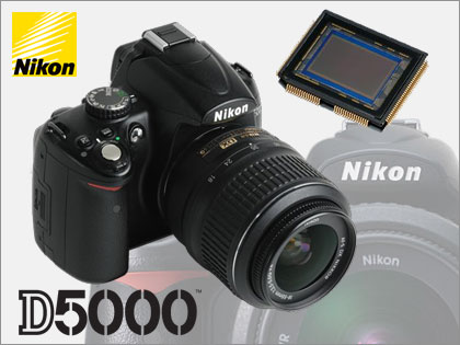 「Nikon（ニコン） D5000」発表！ バリアングル液晶モニターでデジイチ入門機にも最適