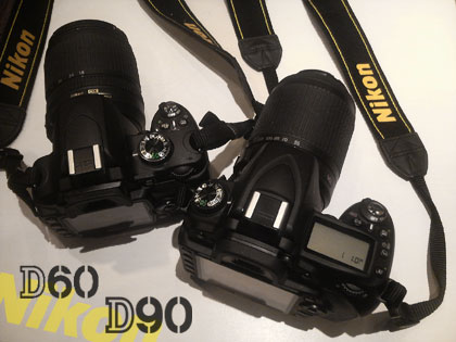 Nikon「D90」と「D60」でVRレンズ撮影比較：モニター日記-3