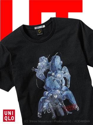 「攻殻機動隊STAND ALONE COMPLEX」×UTのTシャツ発売！！