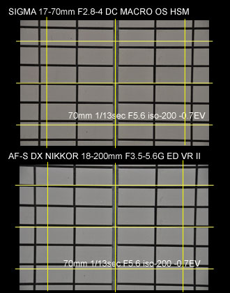 純正レンズとの比較「SIGMA 17-70mm F2.8-4 DC MACRO OS HSM」モニター日記-番外編