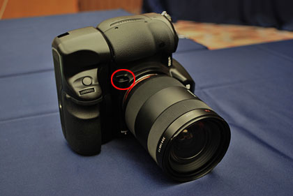 SONY「α900」に触れてみた（Sony Dealer Convention 2008）