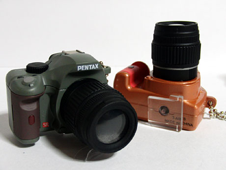 「PENTAX k-x ミニチュアマスコット」ゲットしました