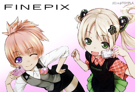 「つくもたん」と「らびたん」が『FinePix』とコラボ！