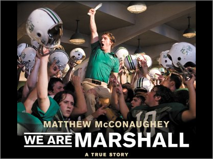 「マーシャルの奇跡（We Are Marshall）」でパワーを充電