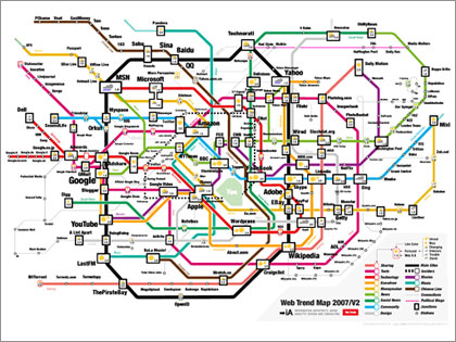 Web Trend Map 2007 Version 2.0