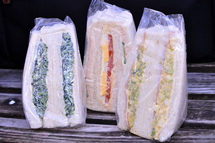 ニコタマの「藤屋ベーカリー」のサンドイッチにハマってます