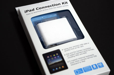 iPad用「カメラコネクションキット（iPad Connection Kit）」買いました！