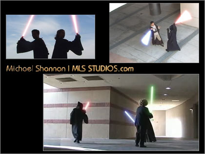 STARWARS light saber battles