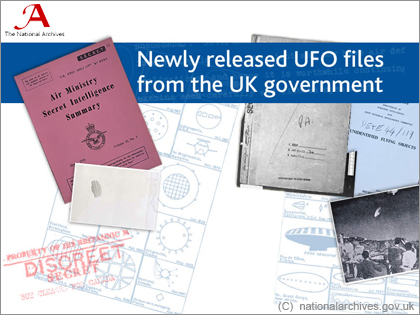 英国立公文書館が政府が収集したUFO情報を公開！