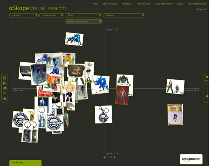 画像検索 oSkope visual search