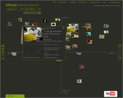 画像検索 oSkope visual search