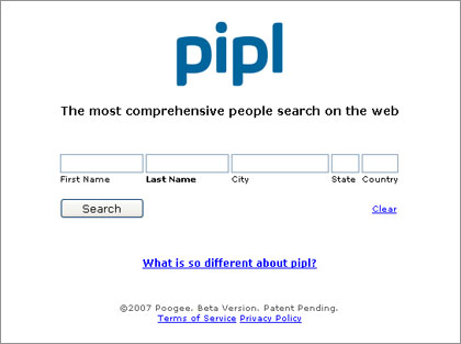 Peple search pipl.com