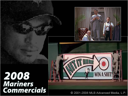 今年のICHIRO（イチロー）のCMは凡作？「2008 Seattle Mariners Commercials」