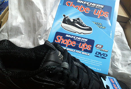 「SKECHERS Shape-ups」買った！ MBTとの比較篇