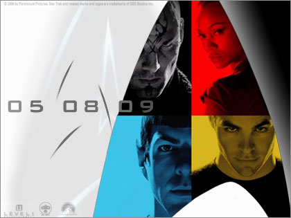 「スター・トレック XI (Star Trek Movie)」の壁紙配布中