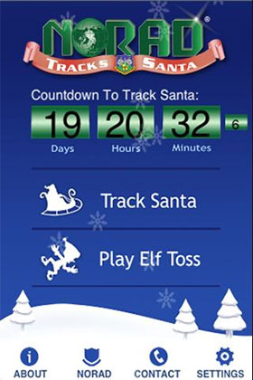 「NORAD TRACKS SANTA 2011（NORADのサンタ追跡プログラム）」今年はスマホやiPhoneでも楽しめるっす