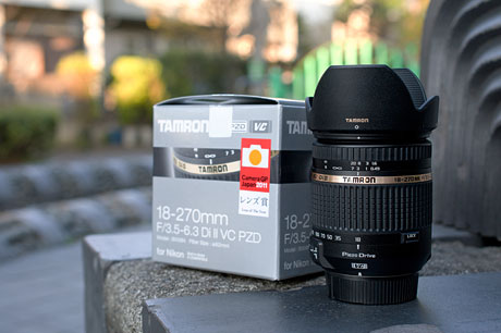 TAMRON「18-270mm F/3.5-6.3 Di II VC PZD (Model B008)」ゲット！