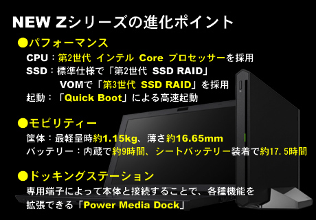 緻密な設計とデザインで軽さと強さを両立！史上最強の「新VAIO Z」（Z21-その2）