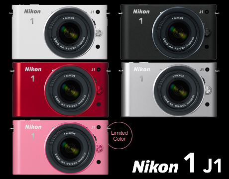 ニコンからミラーレス一眼「Nikon 1（ワン）」登場！「Nikon 1 J1」「Nikon 1 V1」