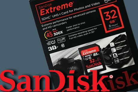 Sandisk Extreme SDHC 32GB HD Video Class10 45MB/s x300 UHS-1対応が激安