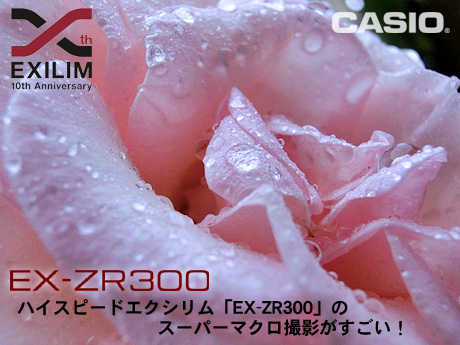 [EX-ZR300-2]ハイスピードエクシリム「EX-ZR300」のスーパーマクロ撮影がすごい！