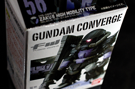 「FW GUNDAM CONVERGE 9」三連休ならぬ三連星（ZAKU-2）を買ったっす